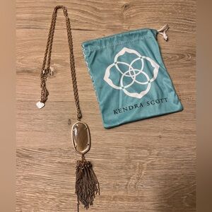 Kendra Scott Bronze Pendant Necklace